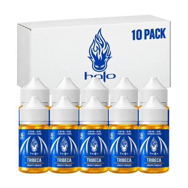 Halo Tribeca Tobacco 60ml — 10-Pack Bundle